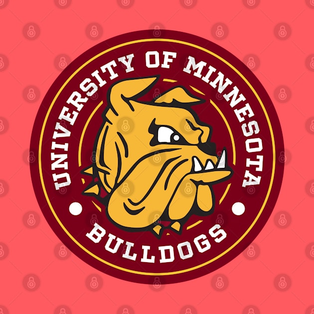 Bulldogs - Circle Design by Josh Wuflestad