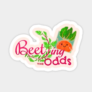 Beeting the Odds - Punny Garden Magnet