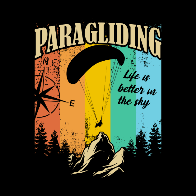 Paragliding Paraglider Mountains by Hariolf´s Mega Store