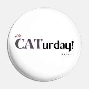 CATurday Pin