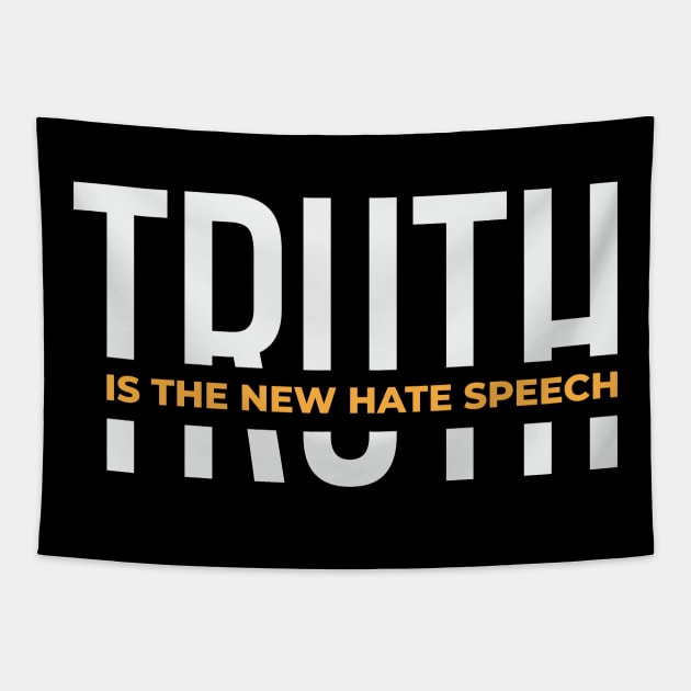 Truth Is The New Hate Speech Tapestry by CatsCrew