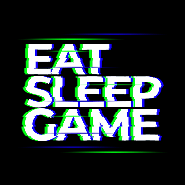 Eat, Sleep, Game by MrDrajan