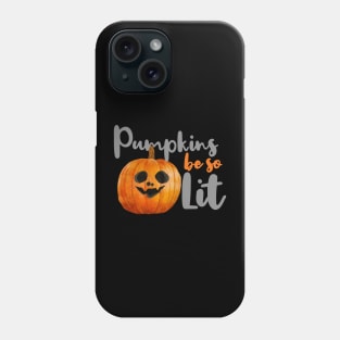 Halloween Lit Pumpkin Phone Case