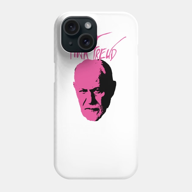 Pink Freud Phone Case by jonah block