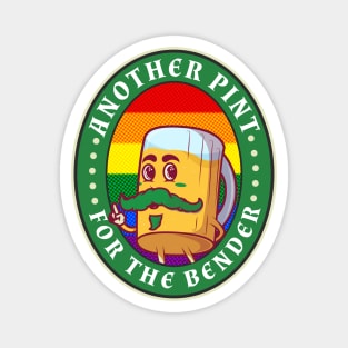 Another Pint for the Bender Please! - It's a Sin- St. Patricks Day 2021 Magnet