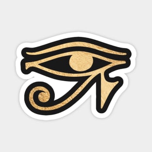 Eye of Horus, Faux Gold Magnet