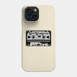 kris kristoffersen cassette Phone Case