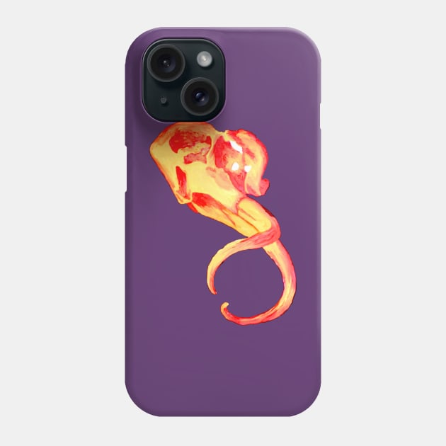 Mammoth Skull Phone Case by Art of V. Cook