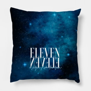 Eleven eleven 11:11 quote luck  a sign from heaven saying quote Pillow