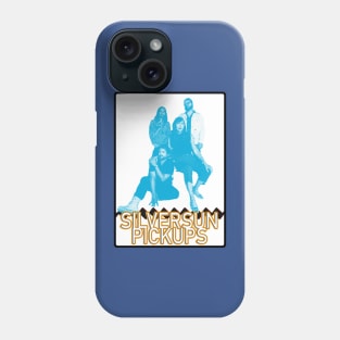 Best silversun pick ups aesthetic turquoise blue color Phone Case