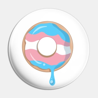 Trans Donut Pin