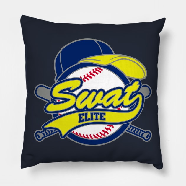 SWAT Baseball Logo Pillow by DavesTees