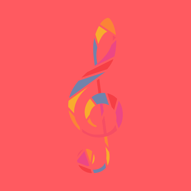 Treble Clef by kirstiedesign