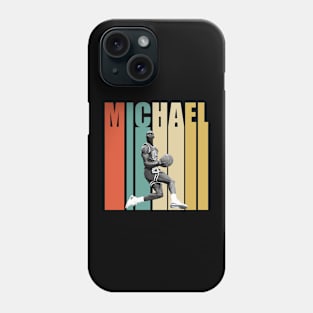 Retro Color Michael Jordan Phone Case