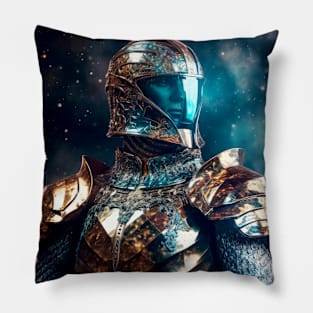 Armor Warrior Fantastic Cosmic Magical Pillow