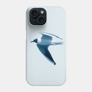 Monochrome - Black Headed Gulls Phone Case