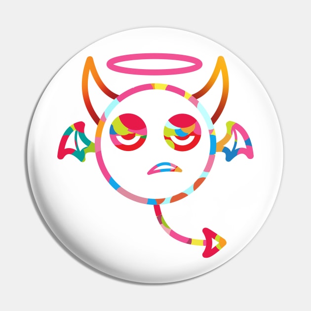 The Devil Angel Pin by BLACKVERT