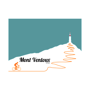 Mont Ventoux Cycling Artwork T-Shirt