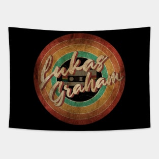 Lukas Graham Vintage Circle Art Tapestry