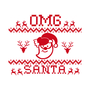 OMG  Santa T-Shirt