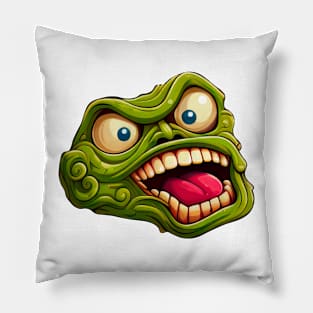 Funny Monster Face Pillow