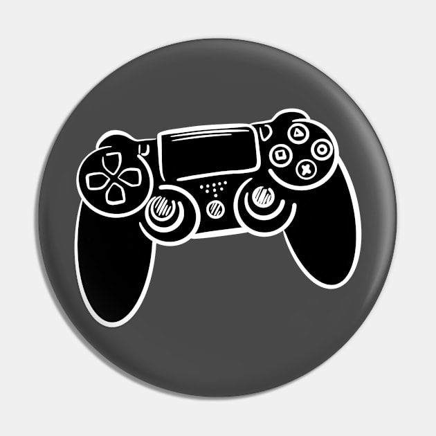 PlayStation controller Pin by Olly Illustrated