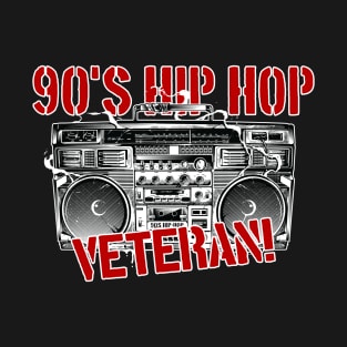 90's Radio Hip Hop Veteran T-Shirt