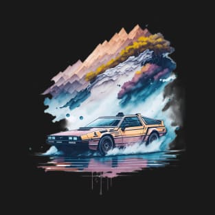 Summer Art DMC DeLorean T-Shirt