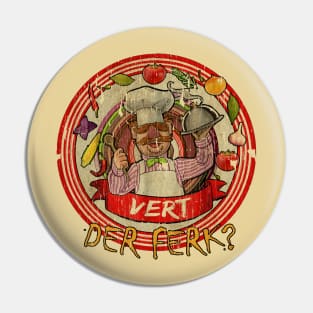 Swedish Chef - vegetable circle Pin