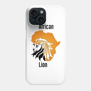 African lion Phone Case