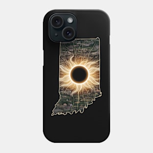 Eclipse indiana 2024 Phone Case