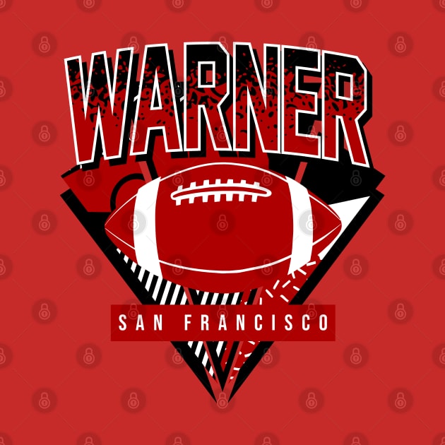 Warner San Francisco Retro Football by funandgames