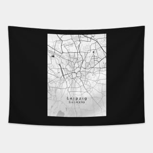 Leipzig Germany City Map Tapestry