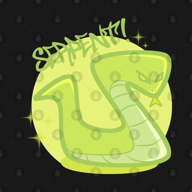 Poisonous snake by BlackmoonMaze