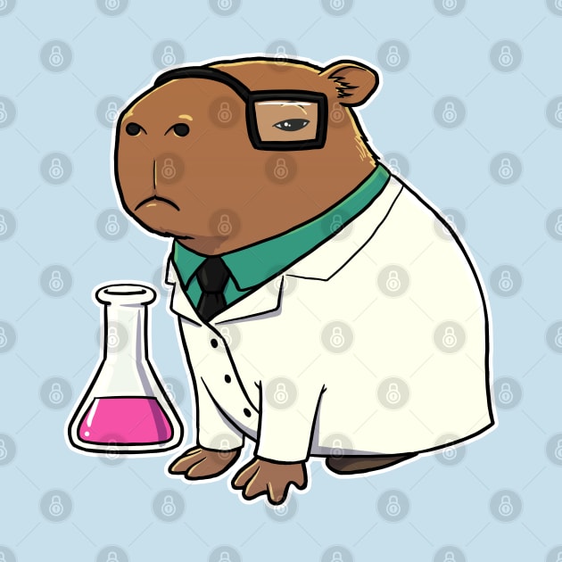 Capybara Scientist Costume by capydays