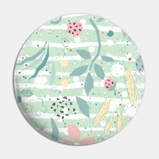 Abstract Plants Pin