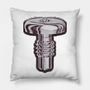 Daily tools: Screw art Pillow