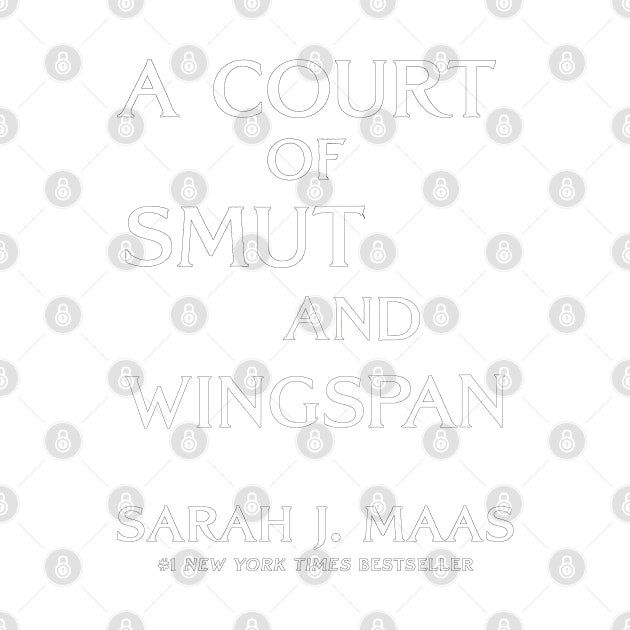 ACOTAR A Court of Smut and Wingspan White Purple by baranskini