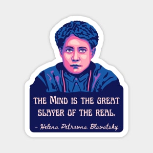 H. P. Blavatsky Portrait and Quote Magnet