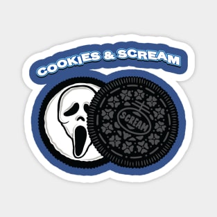 cookies and scream Magnet