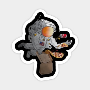 Space Pizza Magnet