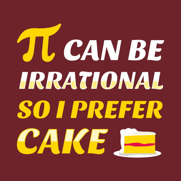 Pi vs Cake by TeeMagnet