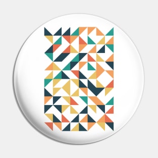 Cool Geometric Colourful Triangle Pattern Pin