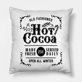 Hot Cocoa - Xmas Christmas Winter Pillow