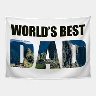 WORLD'S BEST DAD Tapestry