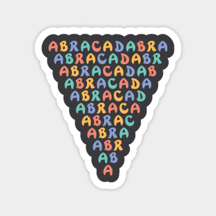 ABRACADABRA Magnet