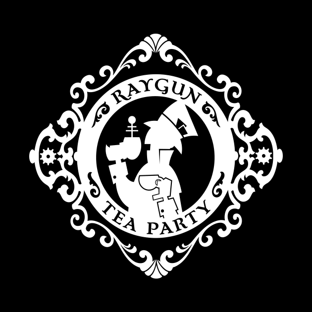 Raygun Tea Party Logo (Dark) by RaygunTeaParty