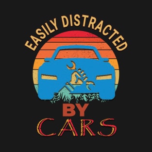Easily distracted by cars T-Shirt