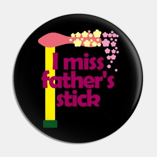 Dad Heaven Pin