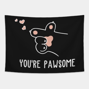 You're Pawsome Tapestry